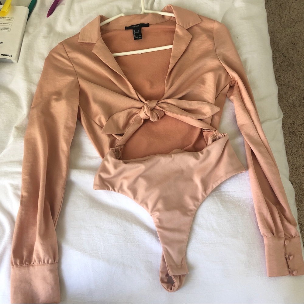 Silk Blush Bodysuit